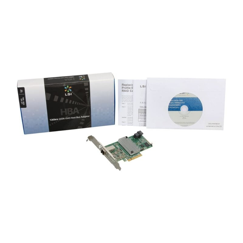 LSI 9300 4i4e PCI E 3.0 SATA SAS 4 Port Int 4 Port Ext 12Gbs SAS HBA 5 wpp1607267326317